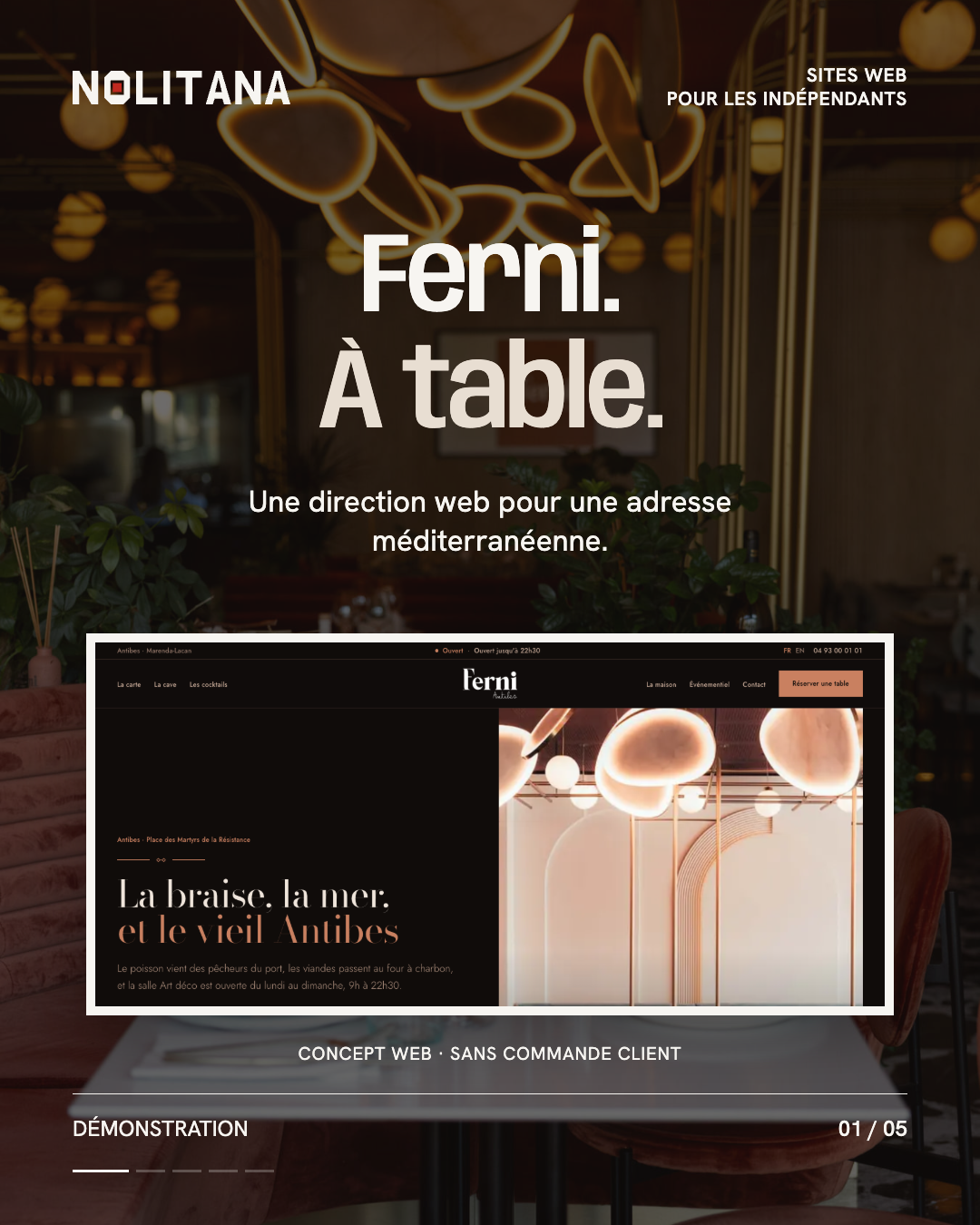 Ferni, l'adresse prend forme.