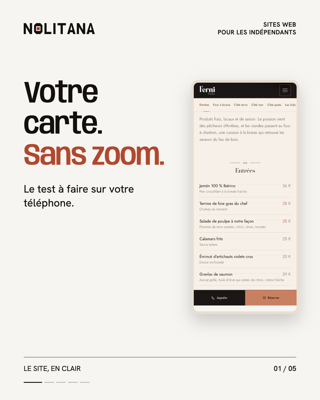 Votre carte se lit-elle sans zoom ?