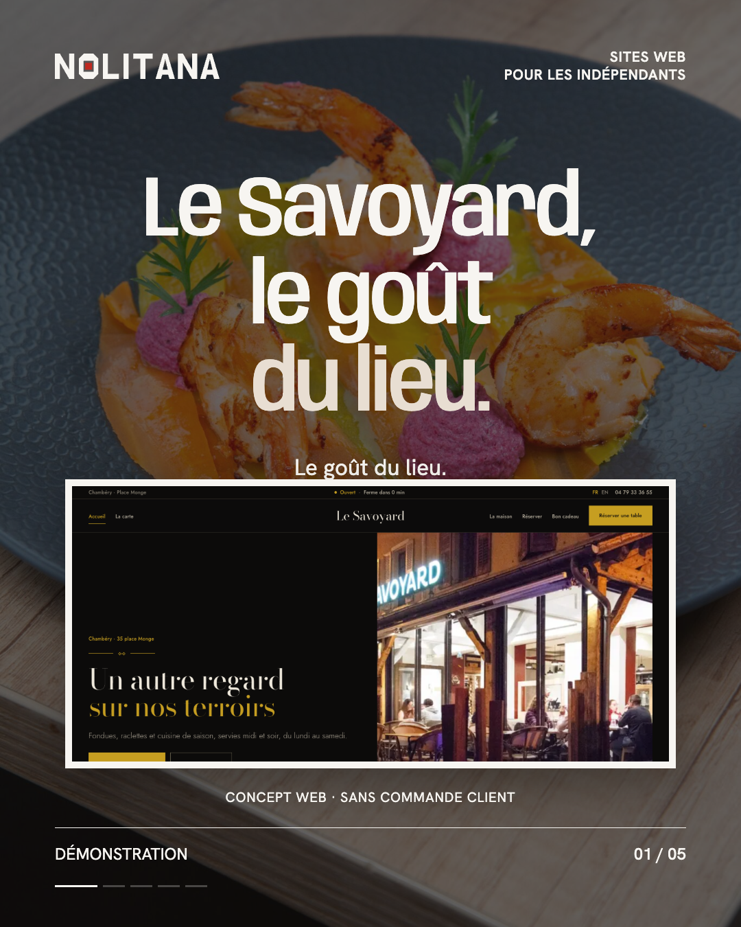 Le Savoyard, le goût du lieu.