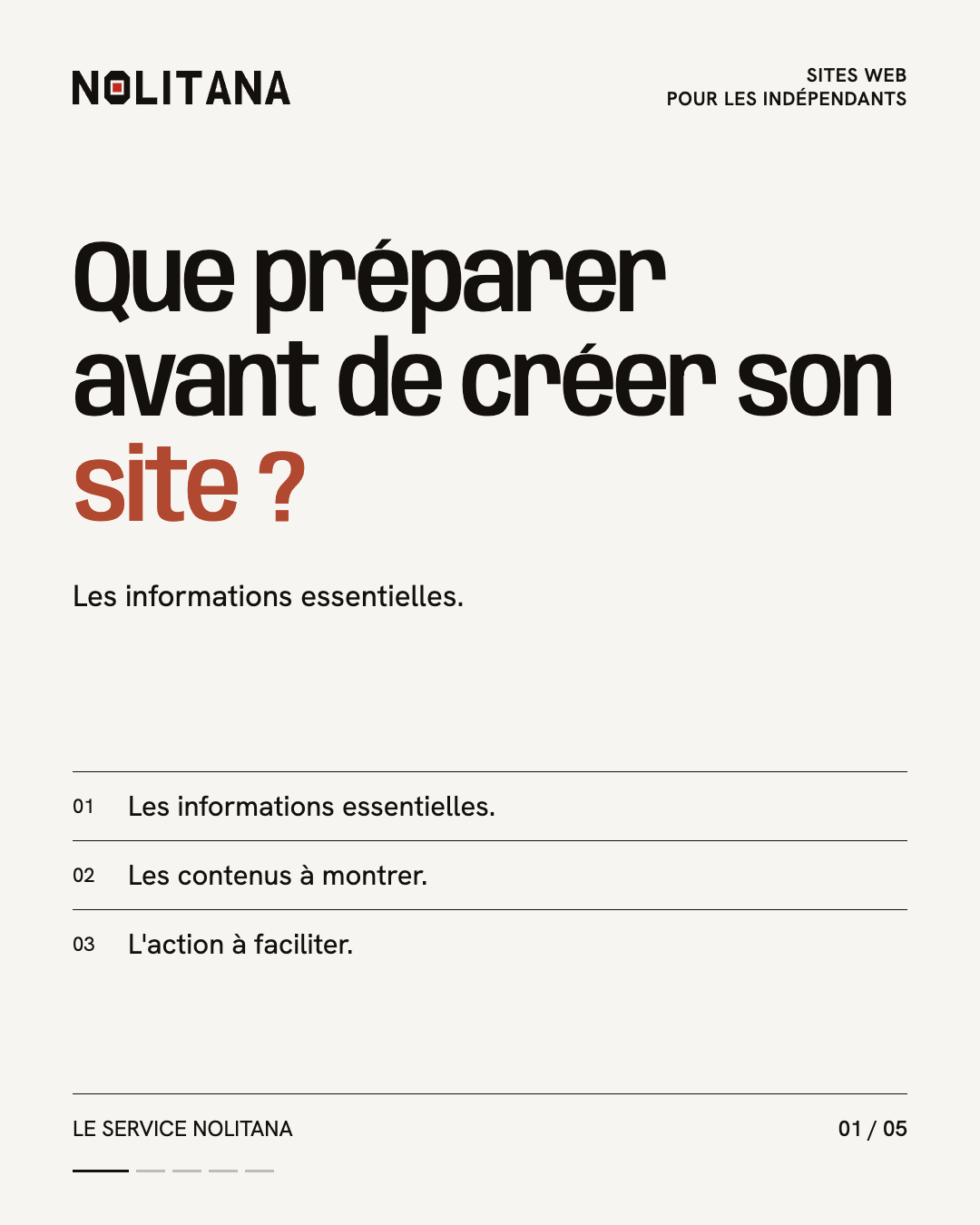 Que préparer avant de créer son site ?