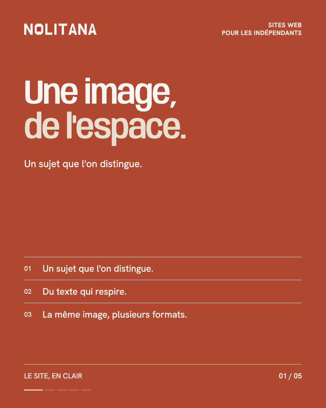 Une image, de l'espace.