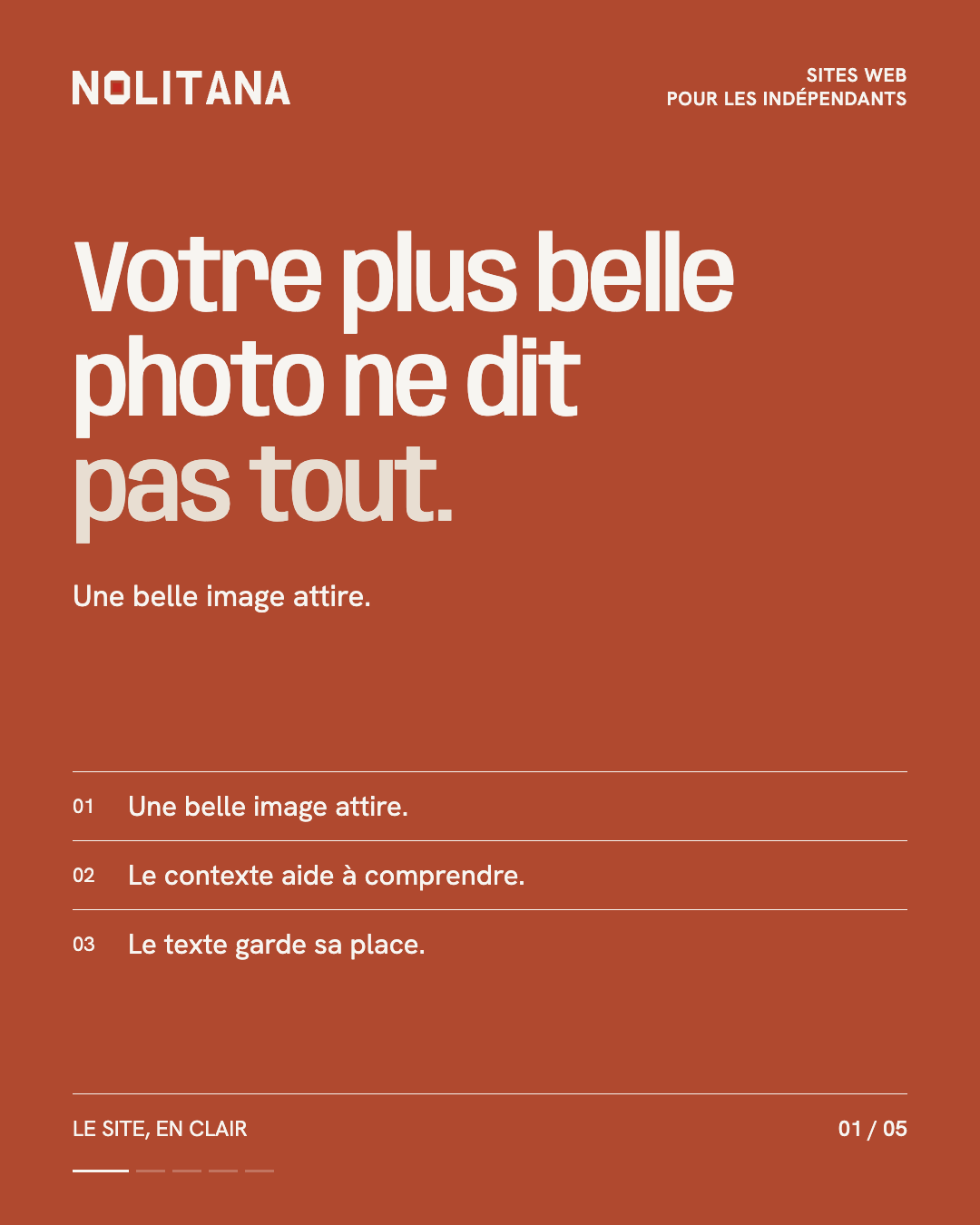Votre plus belle photo ne dit pas tout.