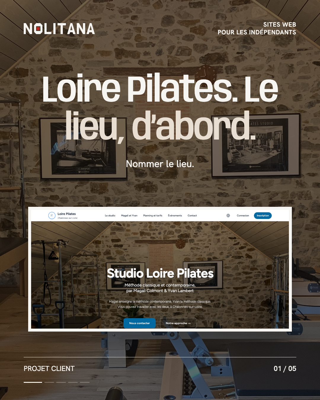 Loire Pilates : situer avant de convaincre.