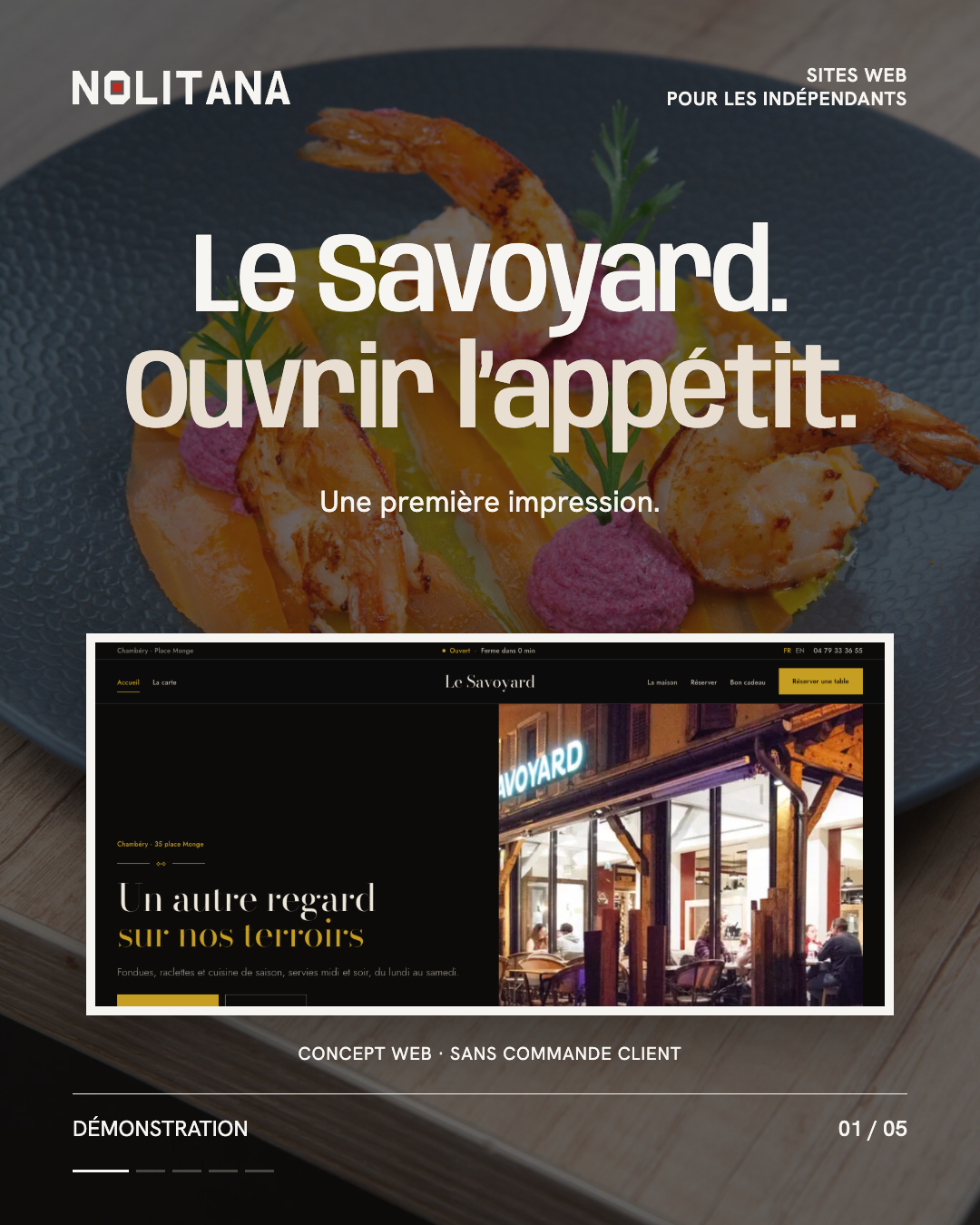 Le Savoyard : une lecture qui ouvre l'appétit.