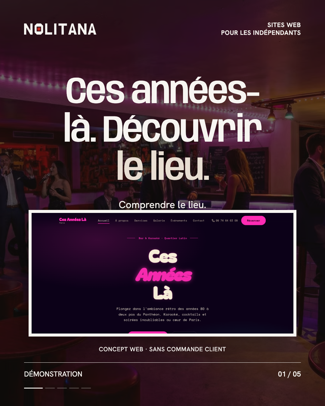 Ces années-là : comprendre le lieu avant d'appeler.