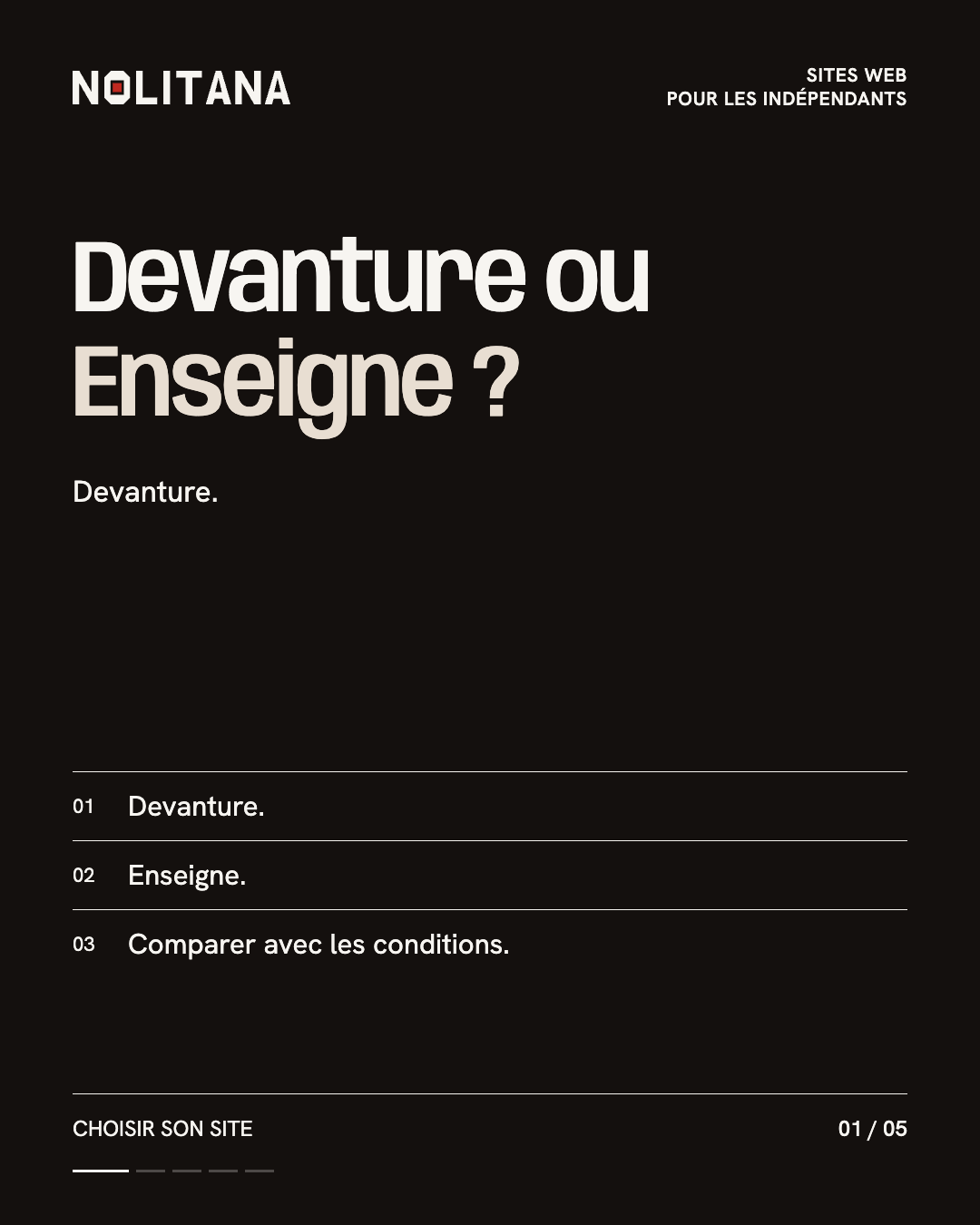 Devanture ou Enseigne ?
