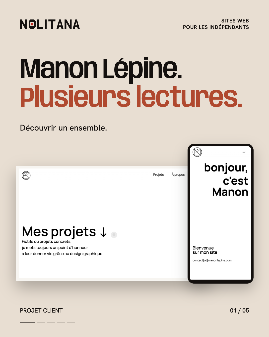 Manon Lépine : un projet, plusieurs lectures.