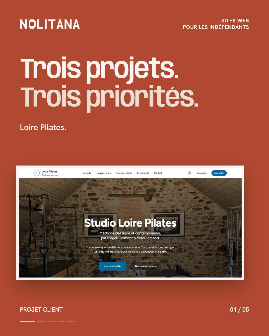 Trois projets clients, trois priorités.