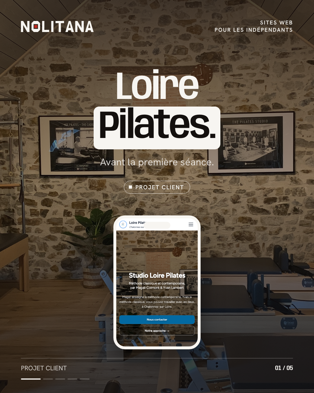 Loire Pilates, avant la première séance.