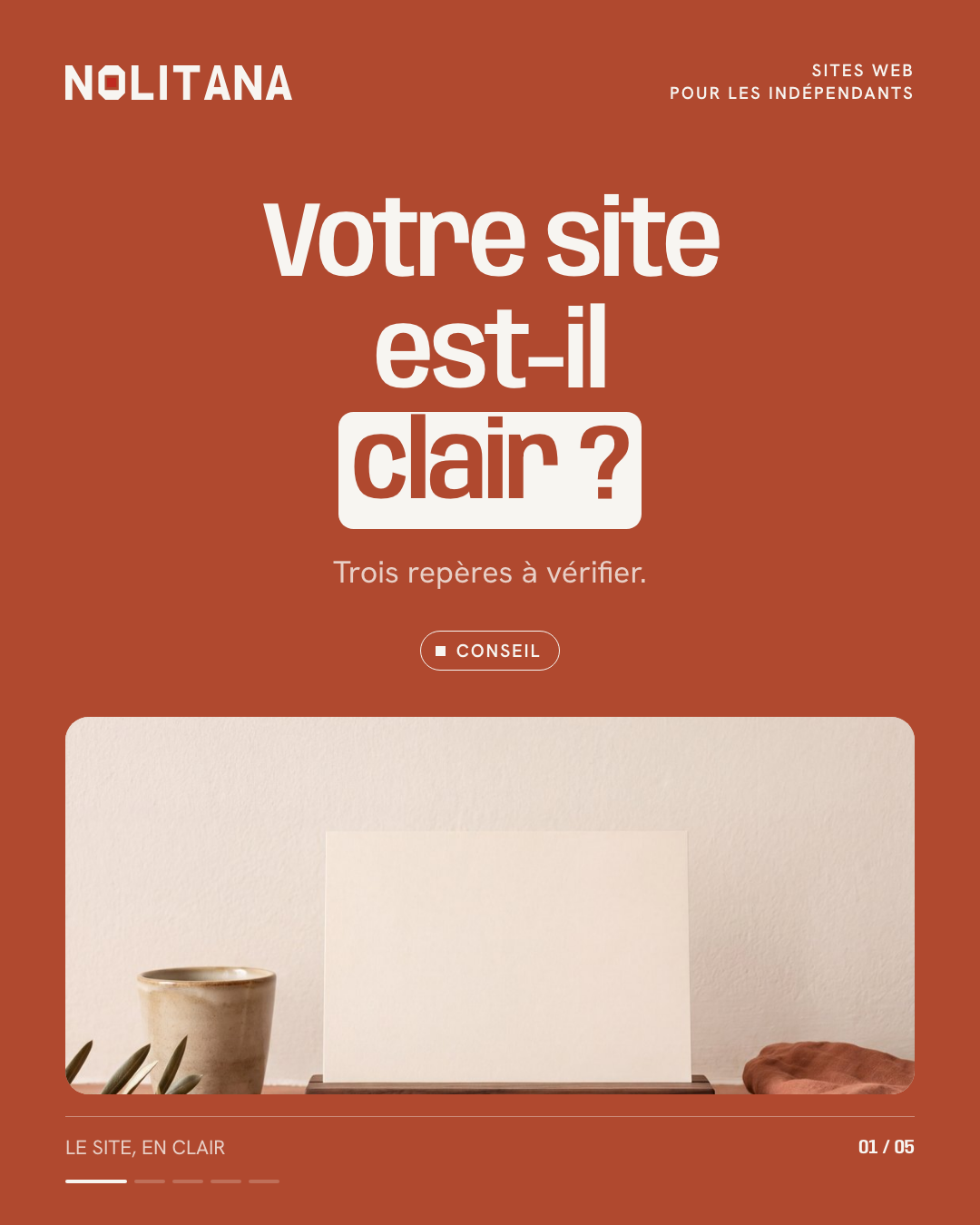Que comprend-on de votre site ?