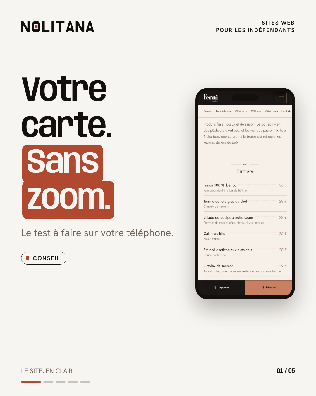 Votre carte se lit-elle sans zoom ?
