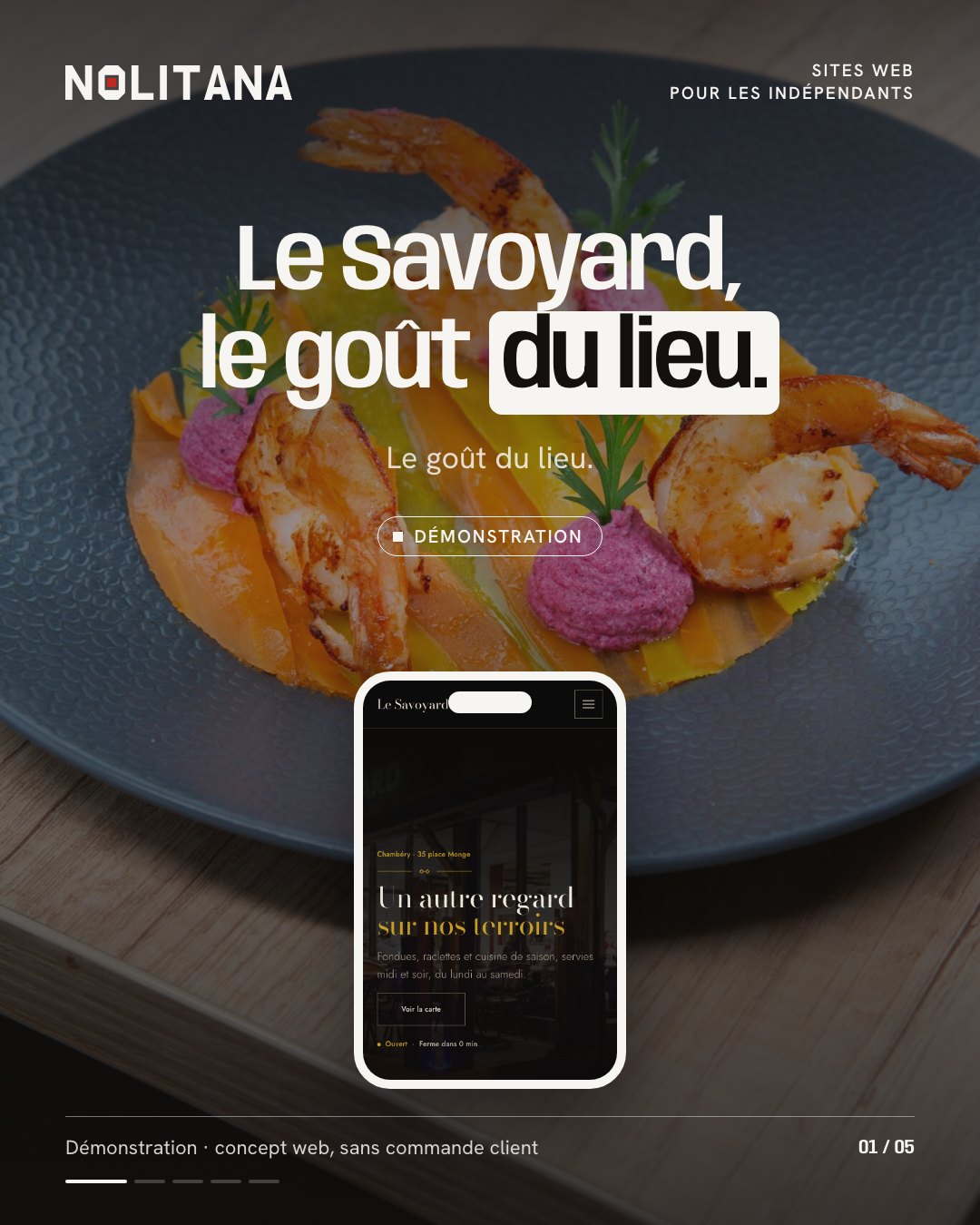 Le Savoyard, le goût du lieu.