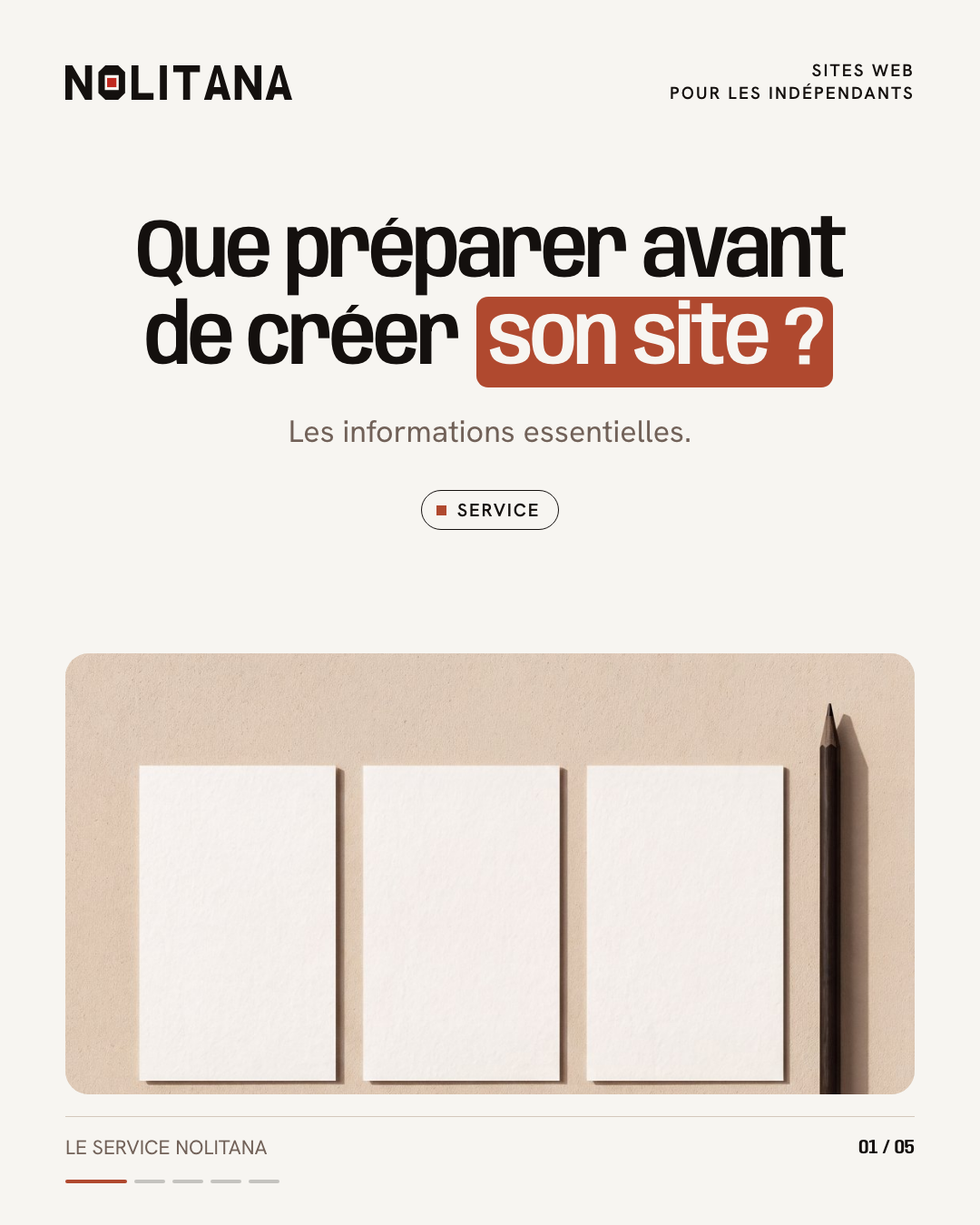 Que préparer avant de créer son site ?