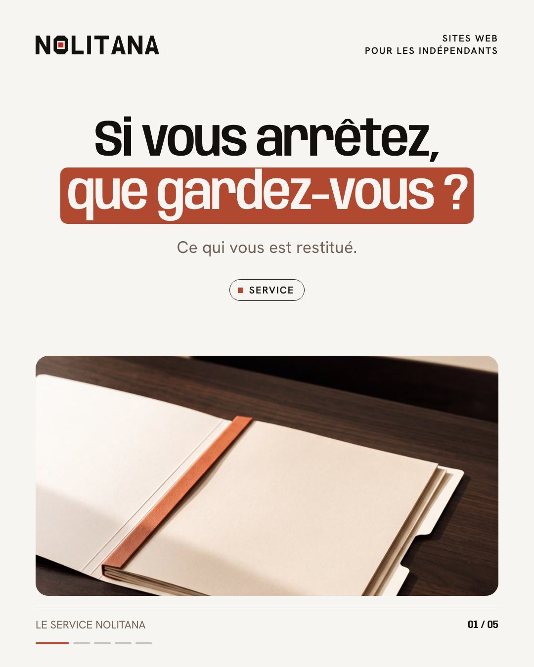 Si vous arrêtez, que gardez-vous ?