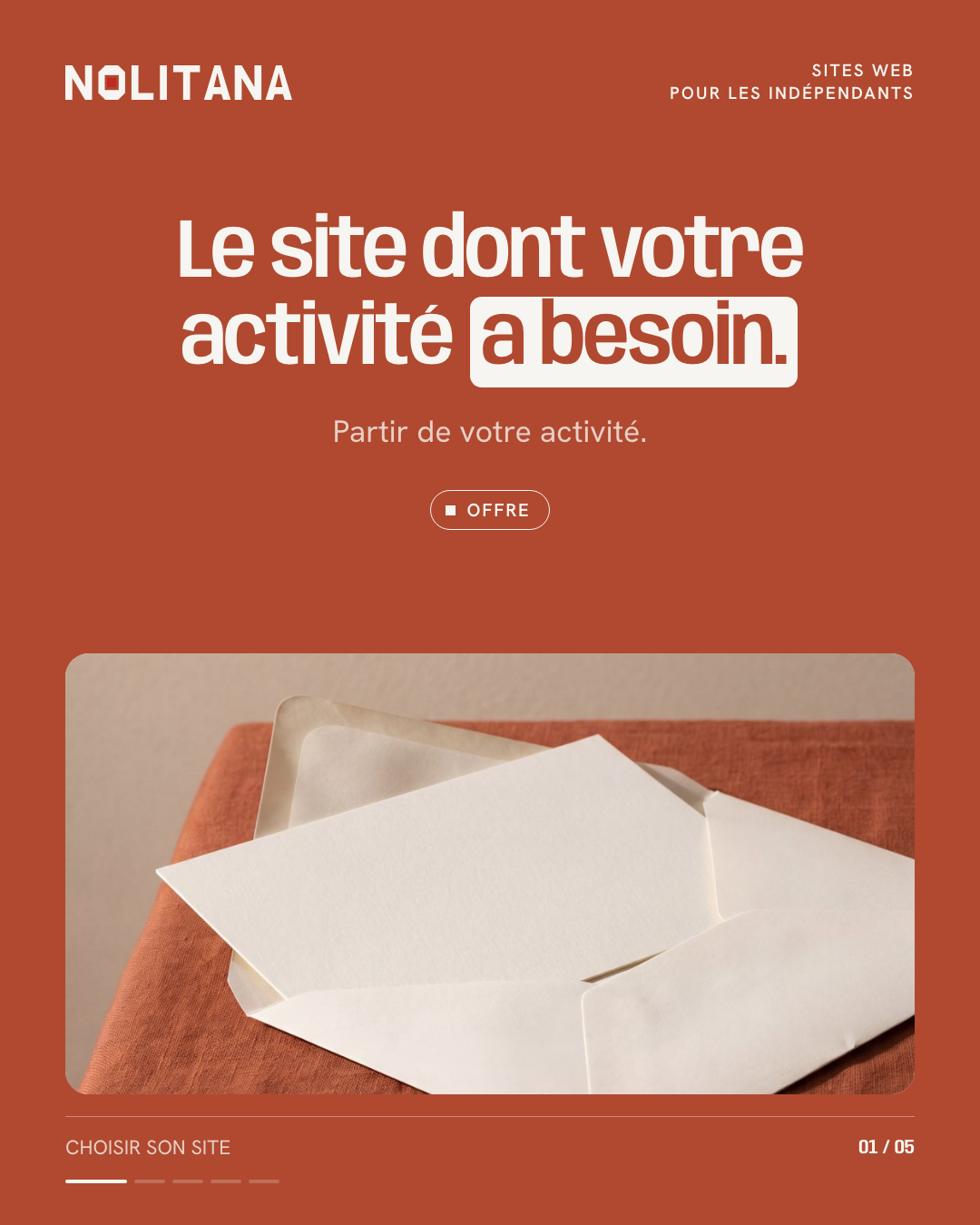 Le site dont votre activité a besoin.