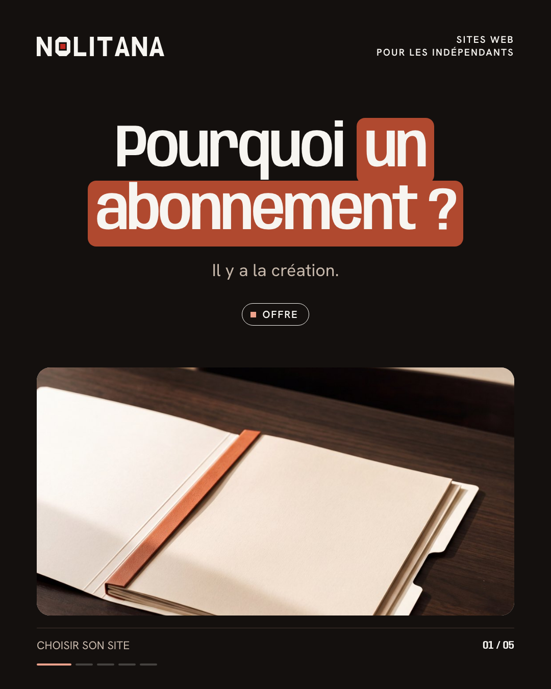 Pourquoi un abonnement ?