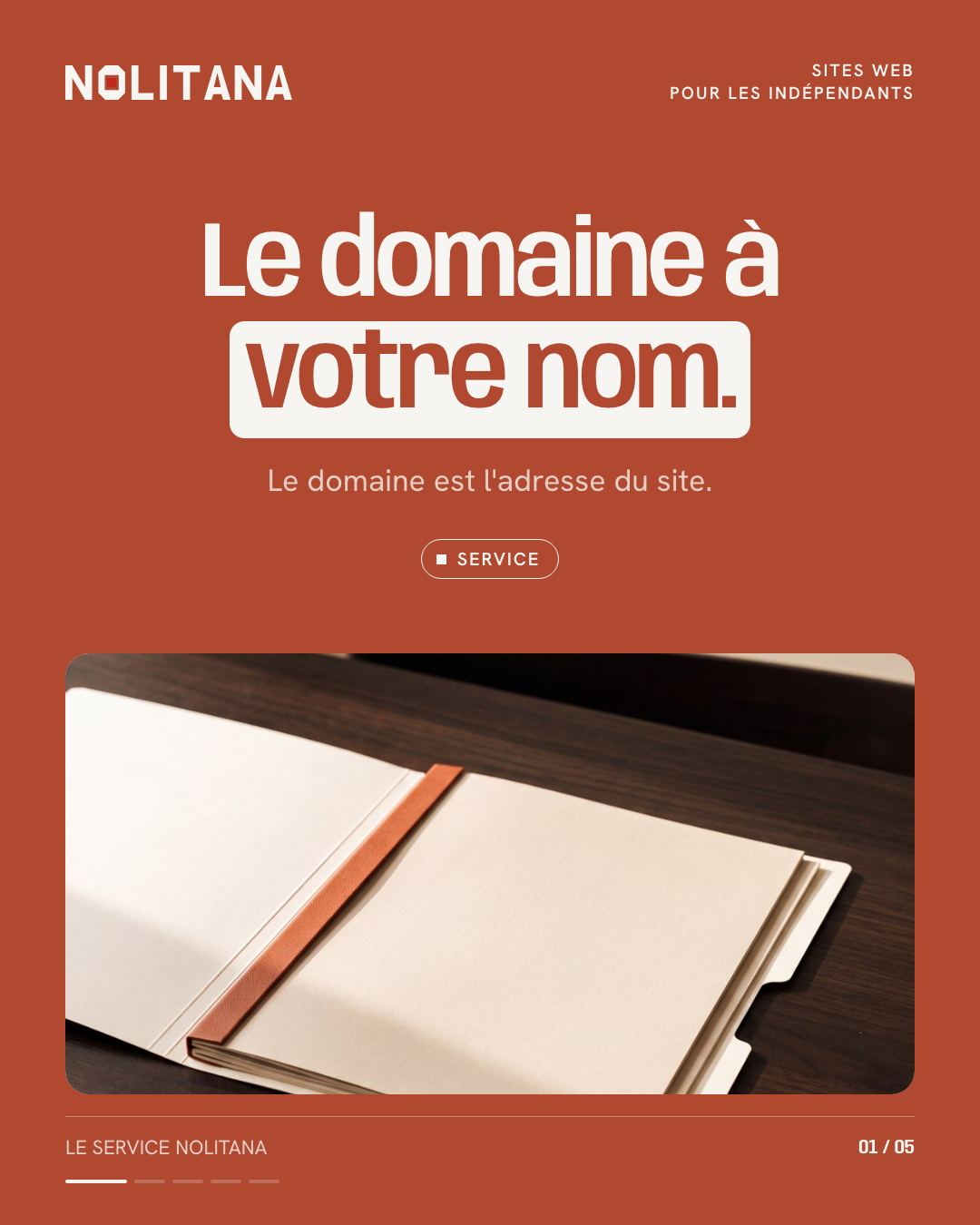Le domaine à votre nom : pourquoi le préciser ?