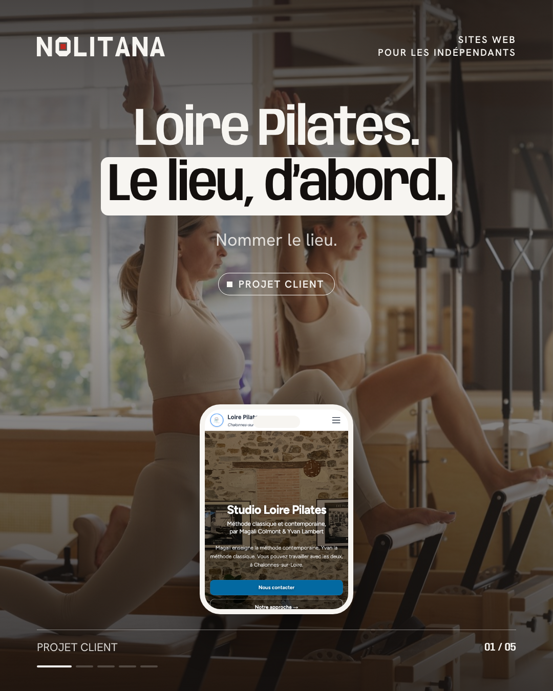 Loire Pilates : situer avant de convaincre.