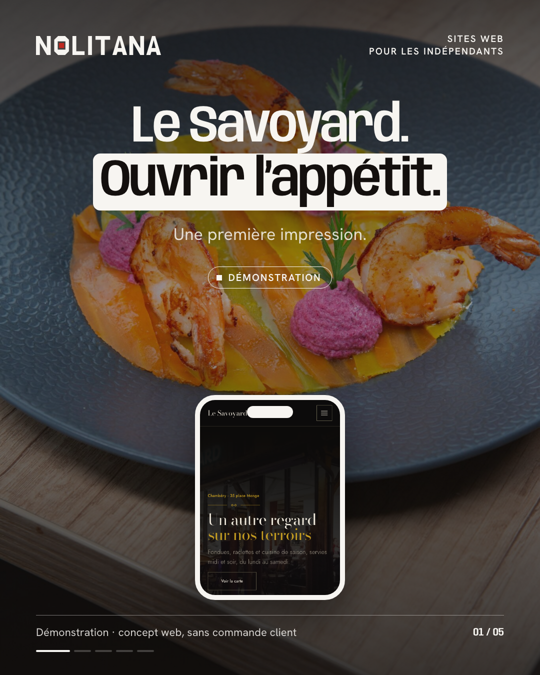 Le Savoyard : une lecture qui ouvre l'appétit.
