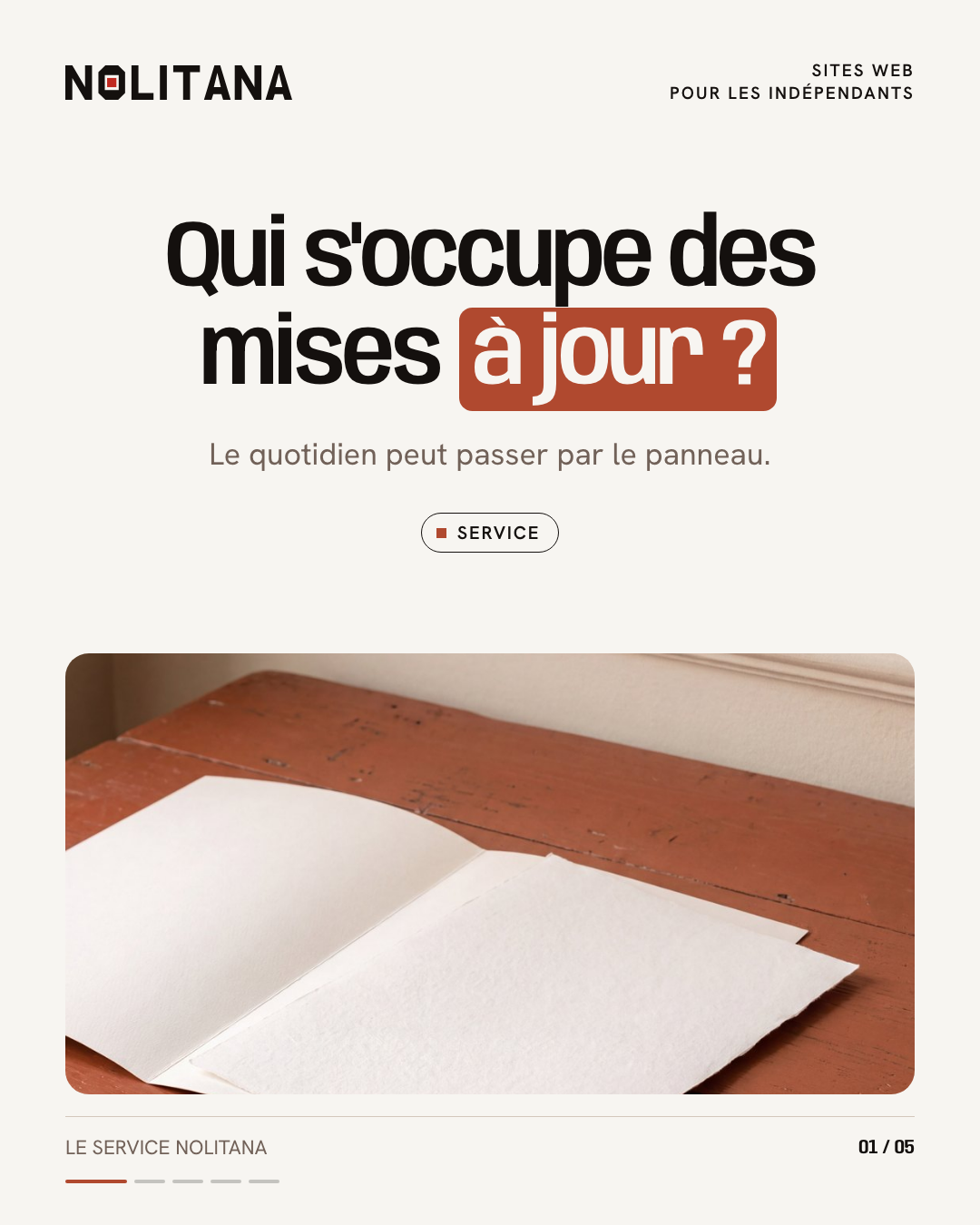 Qui s'occupe des mises à jour ?
