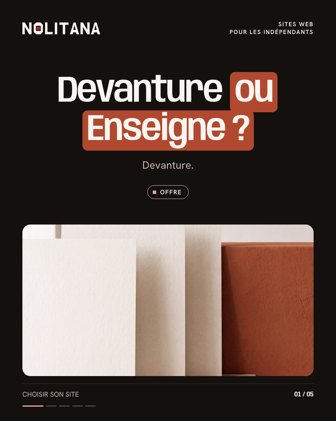 Devanture ou Enseigne ?