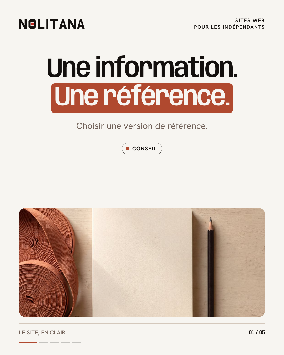 Une information doit avoir une source fiable.