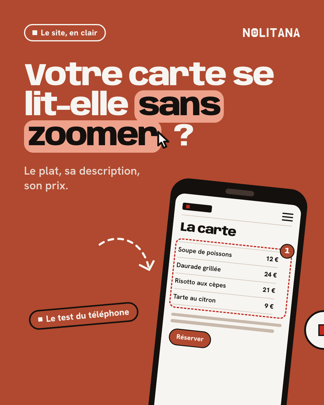 Votre carte se lit-elle sans zoomer ?