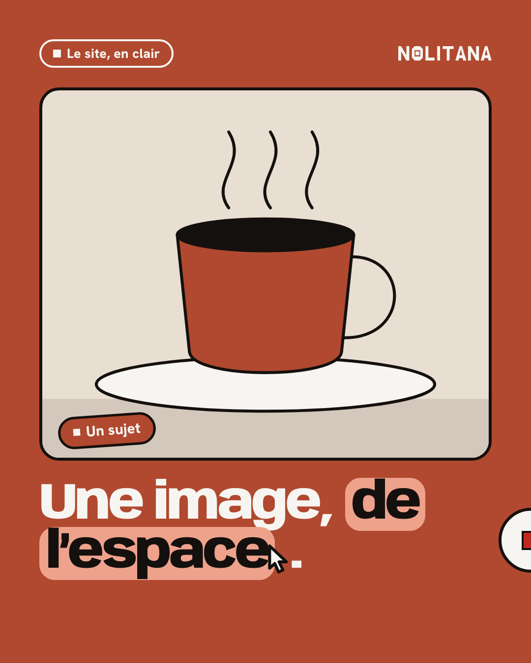 Une image, de l’espace.