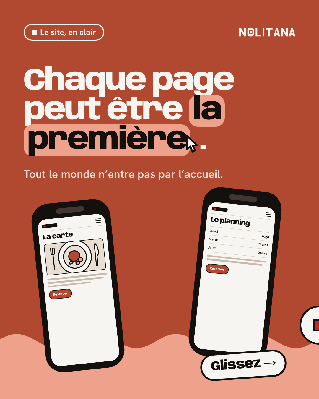 Chaque page peut être la première.