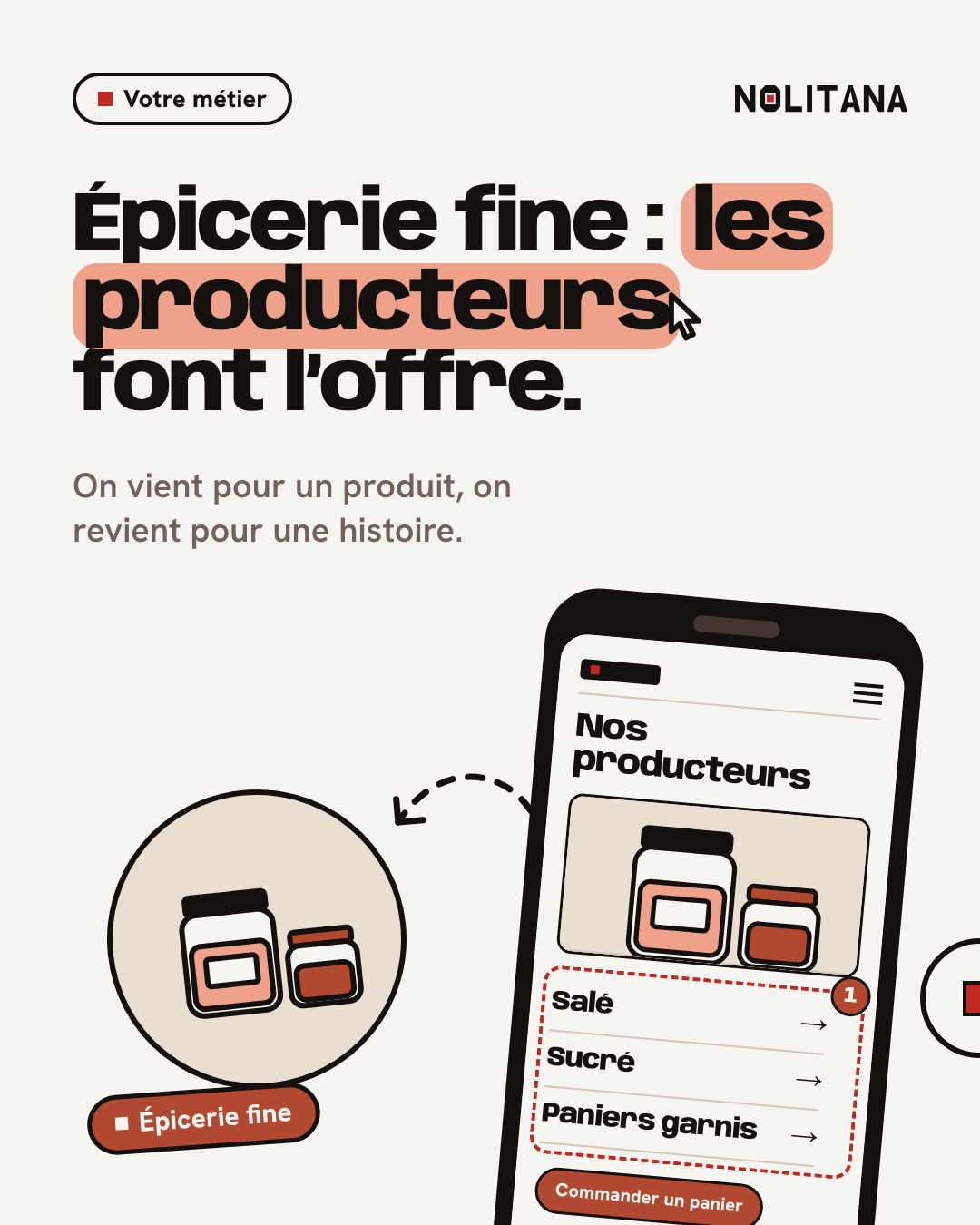 Les Saveurs des Sillons, une sélection.