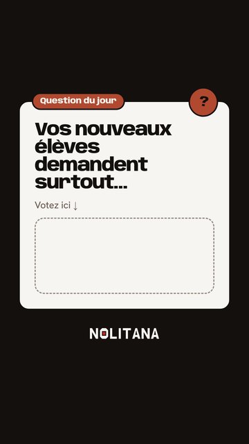 Story sondage de J06
