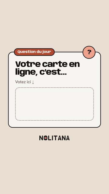 Story sondage de J07
