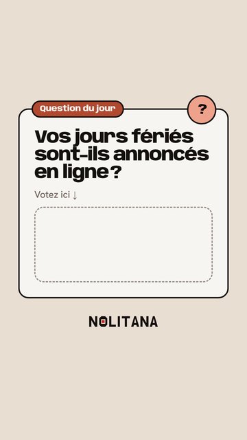 Story sondage de J15