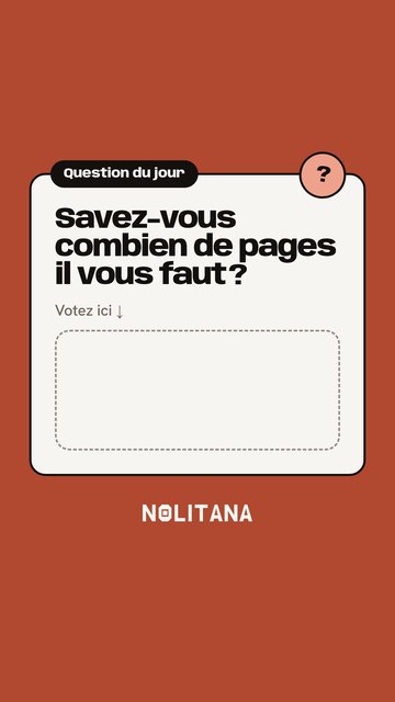 Story sondage de J22