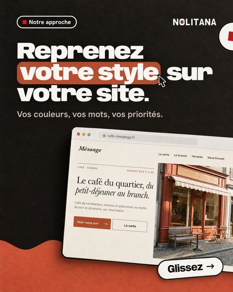 J25 · Reprenez votre style sur votre site.