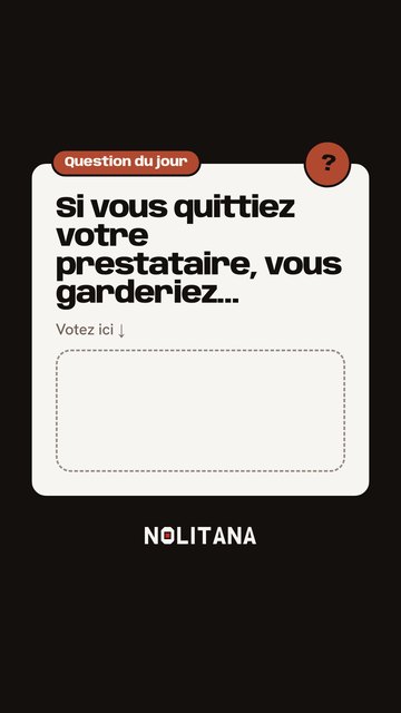 Story sondage de J28