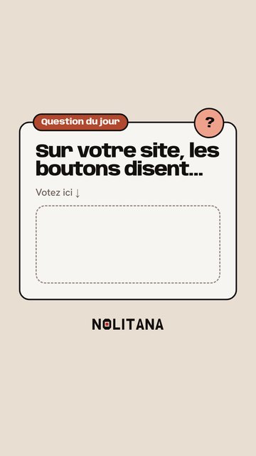 Story sondage de J33