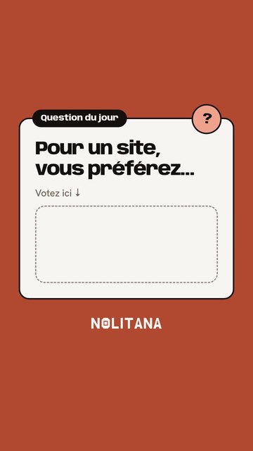 Story sondage de J35