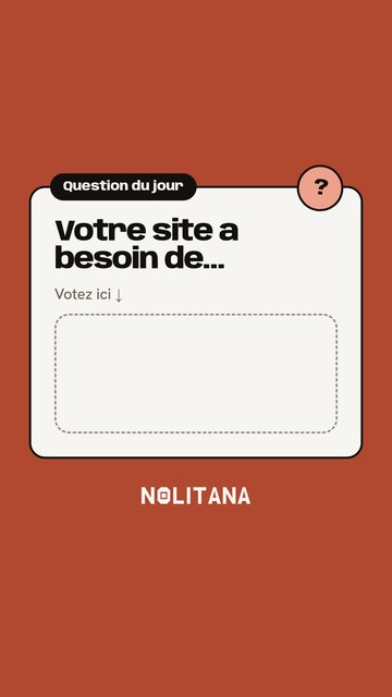 Story sondage de J46