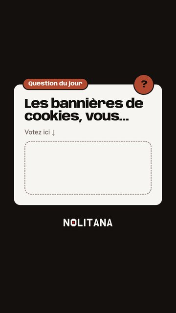 Story sondage de J47