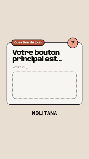 Story sondage de J48