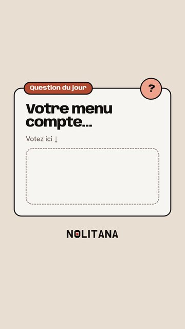 Story sondage de J51