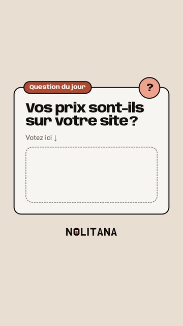 Story sondage de J53