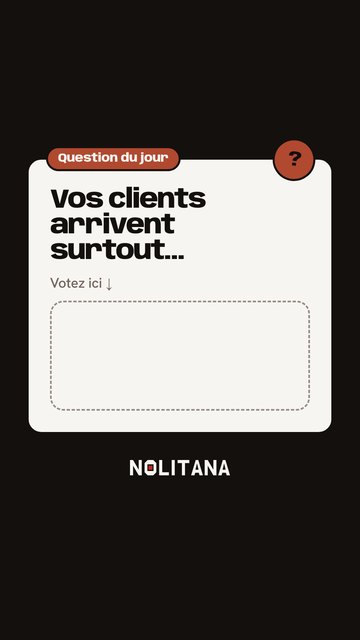 Story sondage de J54