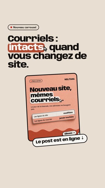 Story d’annonce de J57