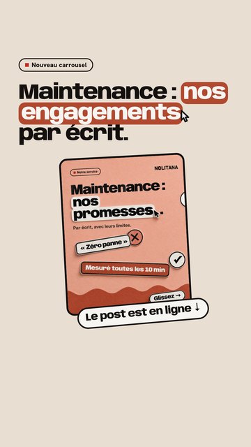 Story d’annonce de J65