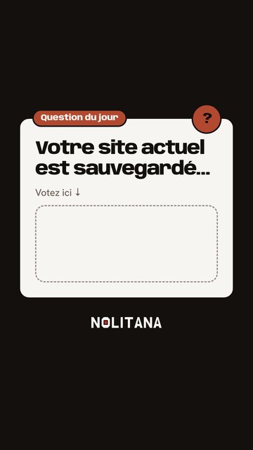 Story sondage de J70