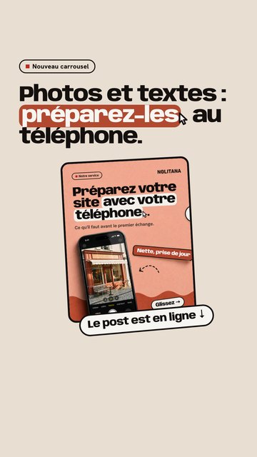 Story d’annonce de J77