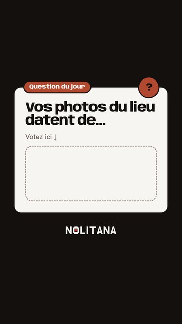 Story sondage de J77
