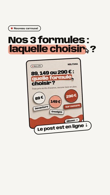 Story d’annonce de J85